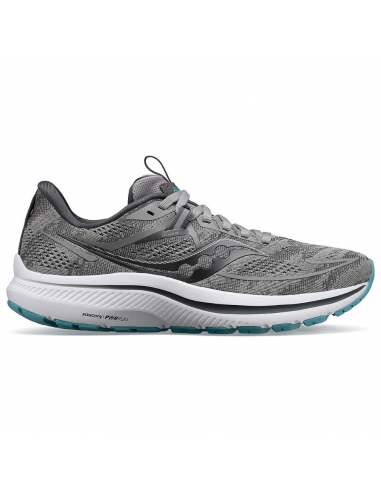 Saucony Omni 21 Alloy/Rainfall Running Shoe (Women's) les muscles