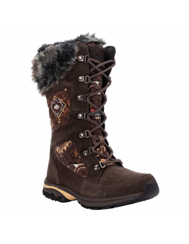 Propet Peri Brown Quilt Suede Boot (Women's) Venez acheter