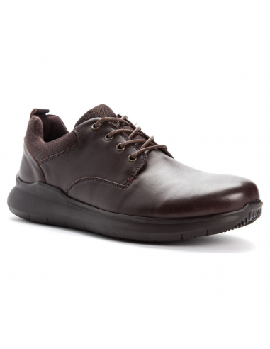 Propet Vinn Brown Leather Oxford (Men's) basket pas cher