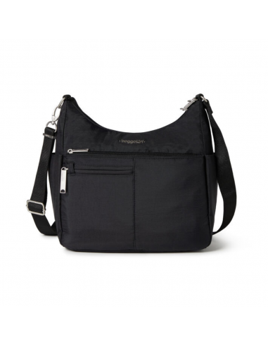 Baggallini Securtex Free Time Black Crossbody Bag (Women's) le concept de la Pate a emporter 