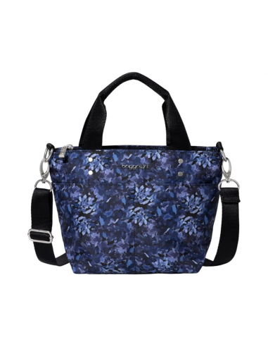 Baggallini Mini Carryall Indigo Petal Tote Bag (Women's) Comparez et commandez 