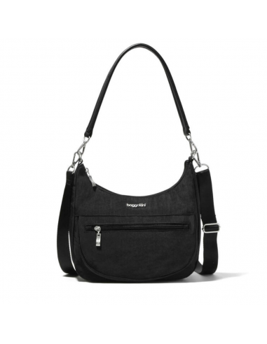 Baggallini Modern Pocket Black Half Moon Bag (Women's) 2024