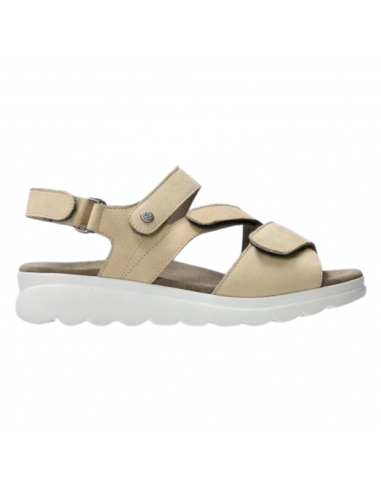 Wolky Yard Beige Nubuck Sandal (Women's) français