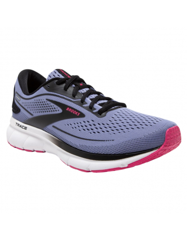 Brooks Trace 2 Purple/Black/Pink Running Shoe (Women's) basket pas cher