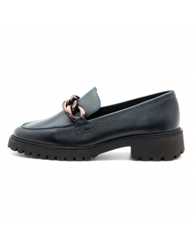 Ara Kiana Chunky Sole Chain Navy Loafer (Women's) votre