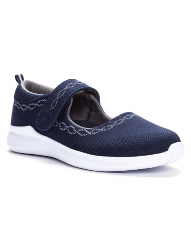 Propet TravelBound Navy Mary Jane (Women's) brillant des détails fins