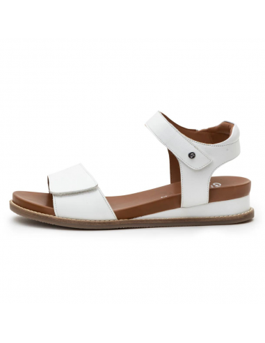 Ara Kaia White Soft Nappa Wedge Sandal (Women's) les ligaments