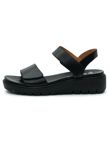 Ara Bellvue Black Nappa Soft Platform Sandal (Women's) de France