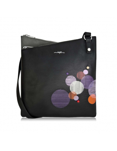 Espe Cosmos Black Messenger Bag (Women's) les muscles